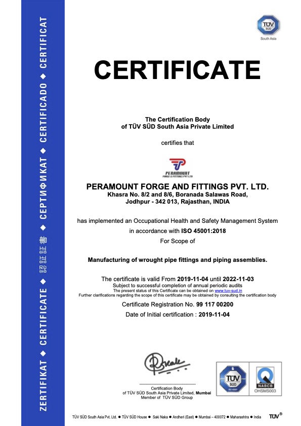 ISO Certifications